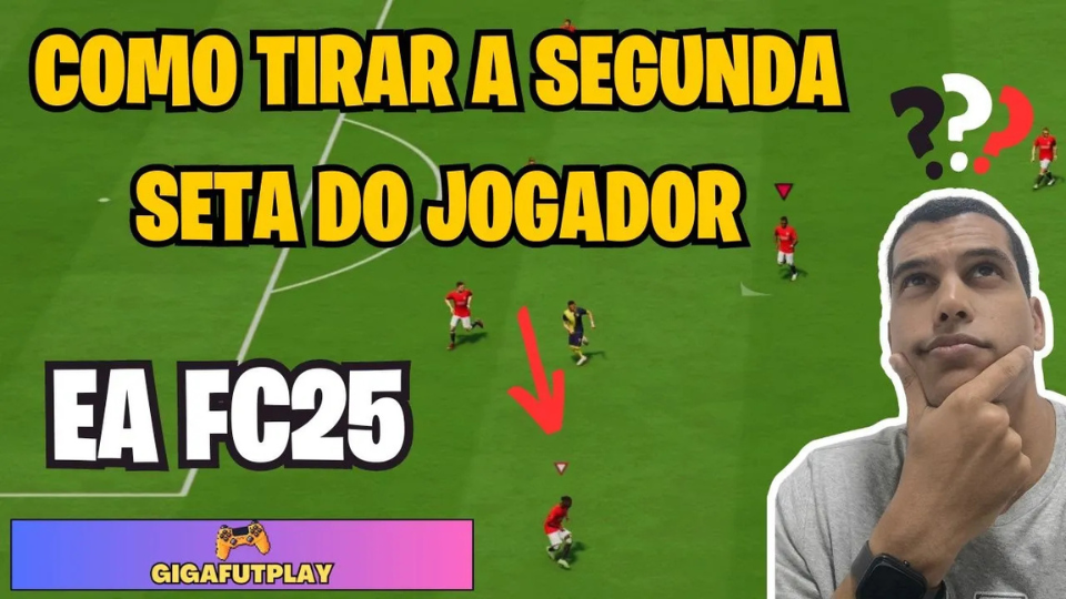 Como tirar indicador de troca de jogador FC25